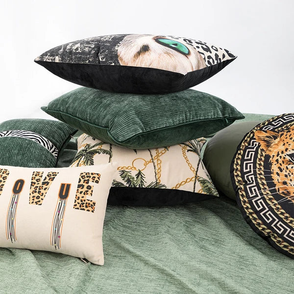 18"x18" Wild Nature Throw Pillow Covers Case Sofa Bed Cushion Covers Decorative